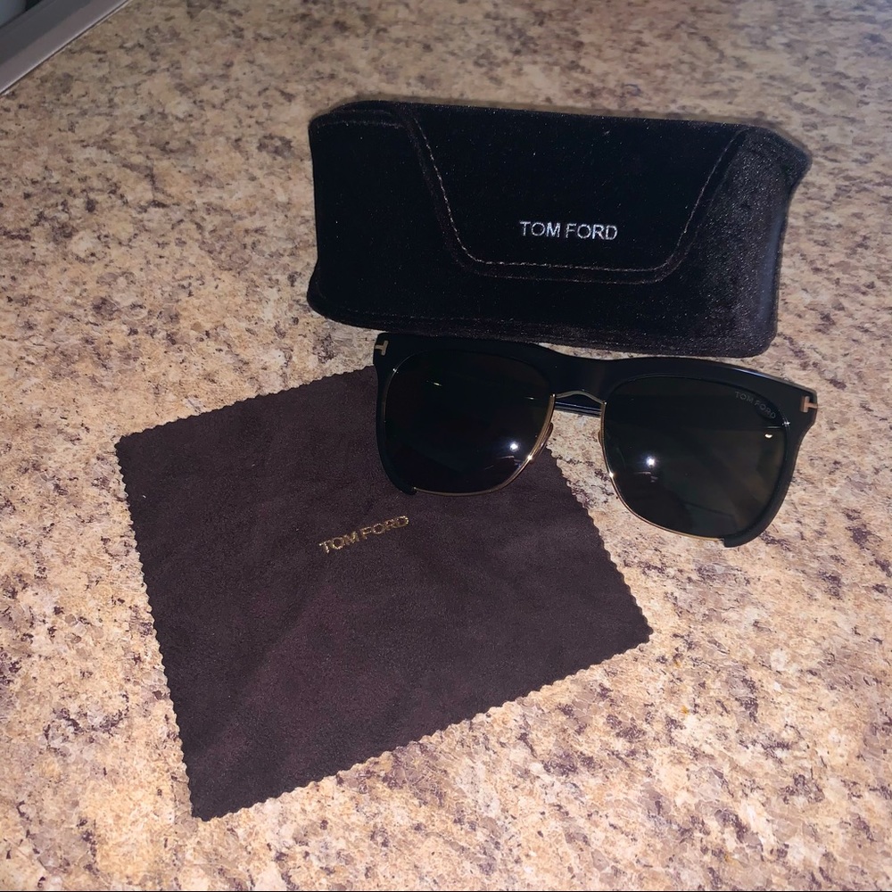 TOM FORD Thea Wayfarer-Style Sunglasses